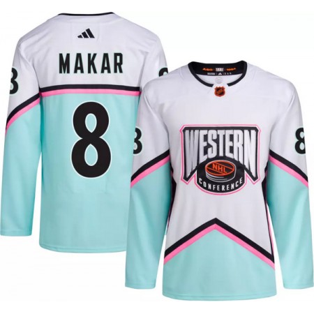 All-Star 2023 Hockeydrakt NHL Western Cale Makar 8 Adidas Authentic - Herre